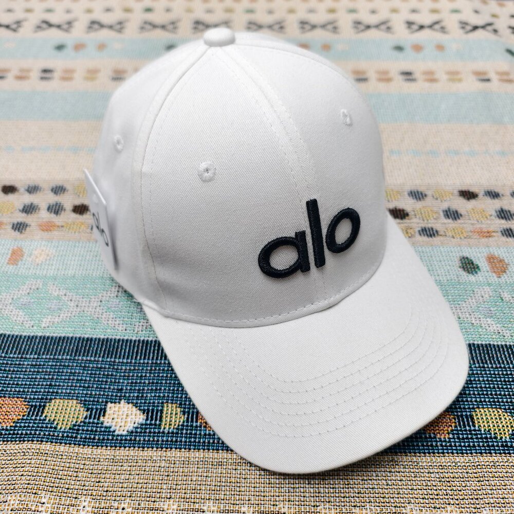 NWT ALO Yoga White Off-Duty Baseball Cap